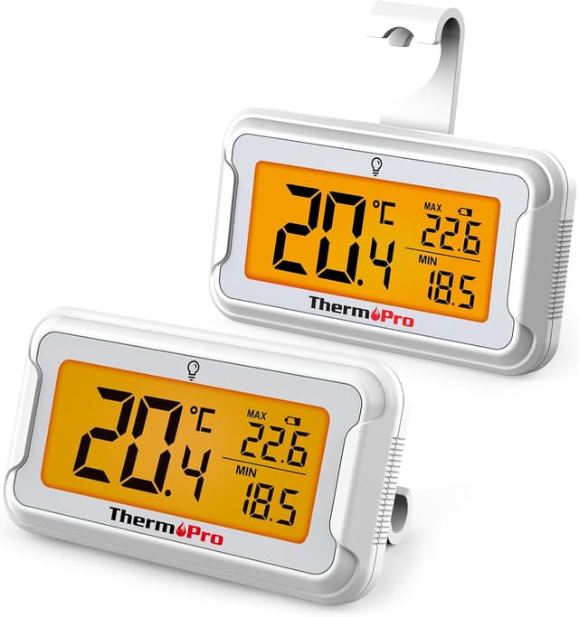 Detalle de ThermoPro Thermometer für Kühlschrank, -30 bis 50 °C