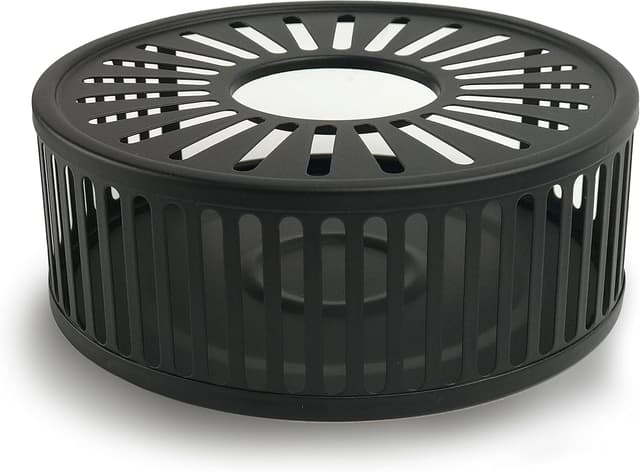 Detalle de Creano scaldavivande in acciaio inox con portacandele per teiere e tazze