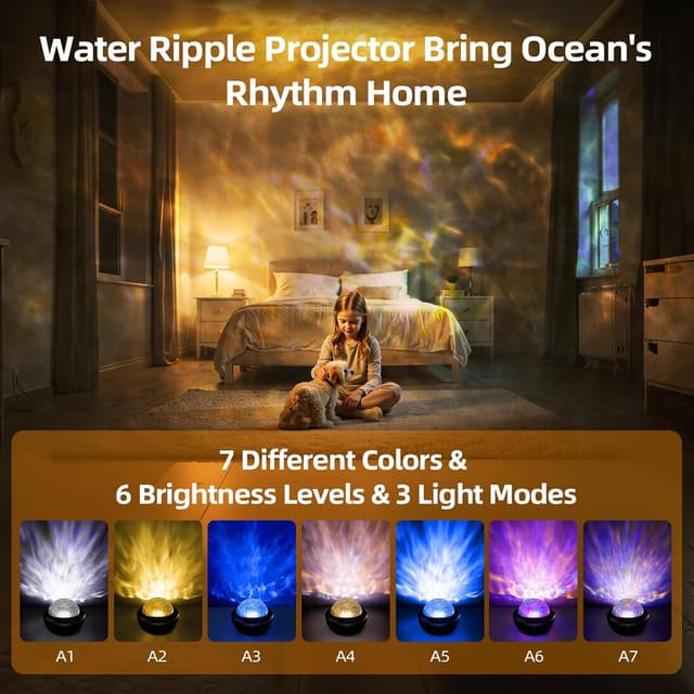 Thumbnail 1 de Fokky Sternenhimmel Projektor 7 Farben