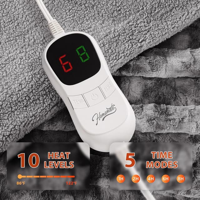 Detalle de Homemate Heated Blanket 50x60