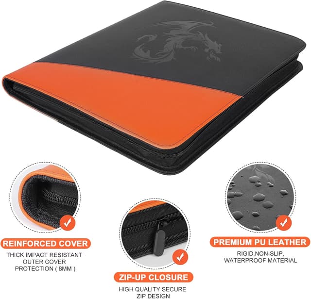 Detalle de DCY BLUE Toploader Binder 9 Pocket 360