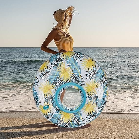 Imagen de CYFIE Colchoneta Piscina Flotante ☀️ - ¡Relájate y disfruta! en OfertitasTOP