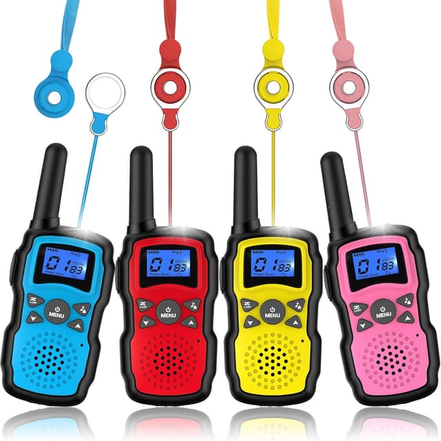 Detalle de Wishouse Walkie Talkies Long-Range 4 Pack