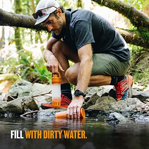 Detalle de GRAYL UltraPress, filtre à eau 500 ml ⚙