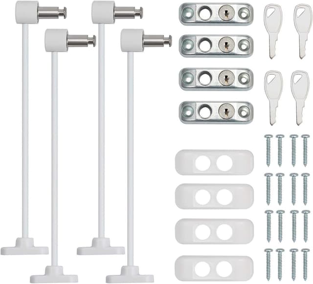 Thumbnail 6 de Neoteck 19cm Window Restrictor Lock