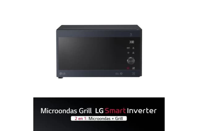 Thumbnail 1 de LG MH6565CPW Microondas Grill Smart Inverter 25 L 📺