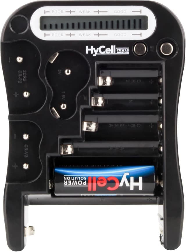 Detalle de Ansmann HyCell Batterietester mit Akku-Anzeige