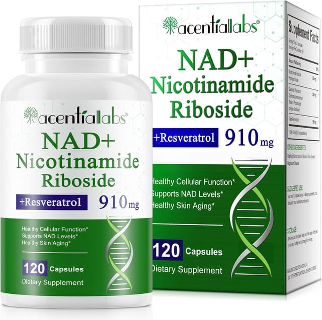 Detalle de Liposomale NAD+ Kapseln 910 mg – NAD Booster 💊
