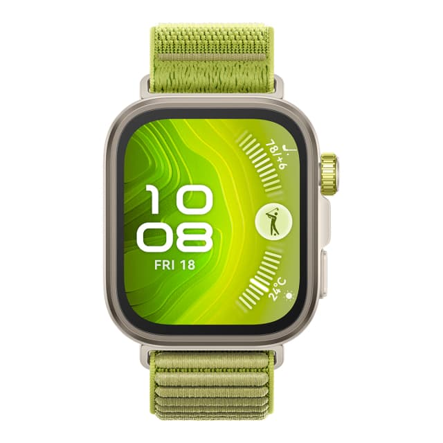 Detalle 2 de Huawei Watch Fit 4 Pro Verde Smartwatch 1,5" pantalla AMOLED