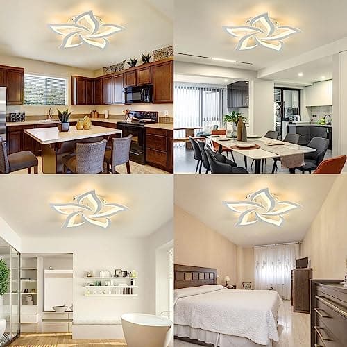 Thumbnail 1 de Plafoniera LED 40 W stile moderno dimmerabile con telecomando