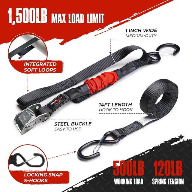 Thumbnail 3 de TorkStrap Self Tensioning Tie 1,500 lb