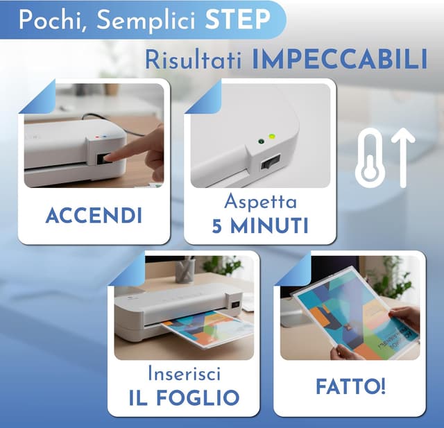 Detalle 1 de Plastificatrice A4 ADVNET 200W