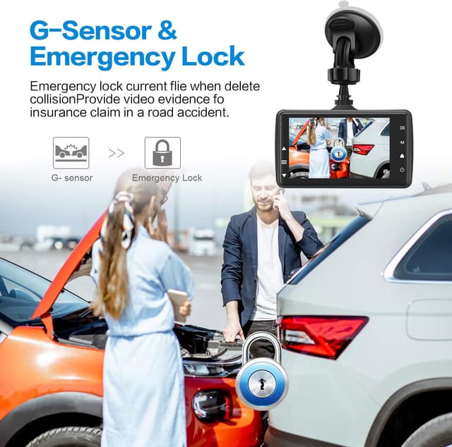 Thumbnail 4 de DashCam 1080P Cámara Coche 170° 3