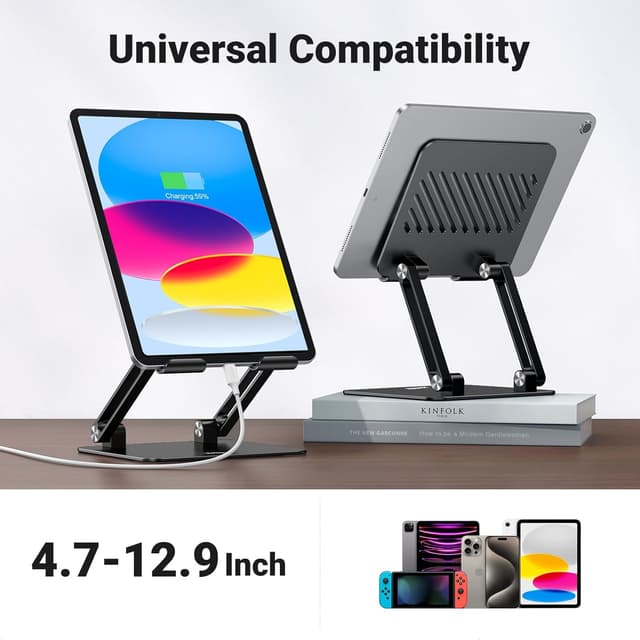 Thumbnail 4 de UGREEN iPad Stand Adjustable Foldable 1000g