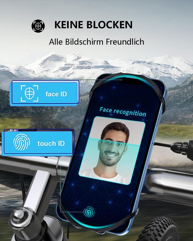 Detalle de Zoeley Handyhalterung Fahrrad 4,0–7,0"