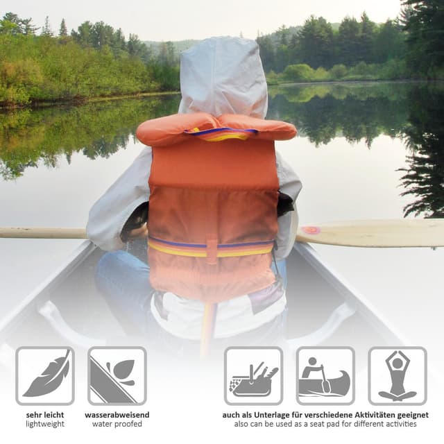 Thumbnail 2 de com-four® 2x Cojín de rodillas 35x30x2,5 cm