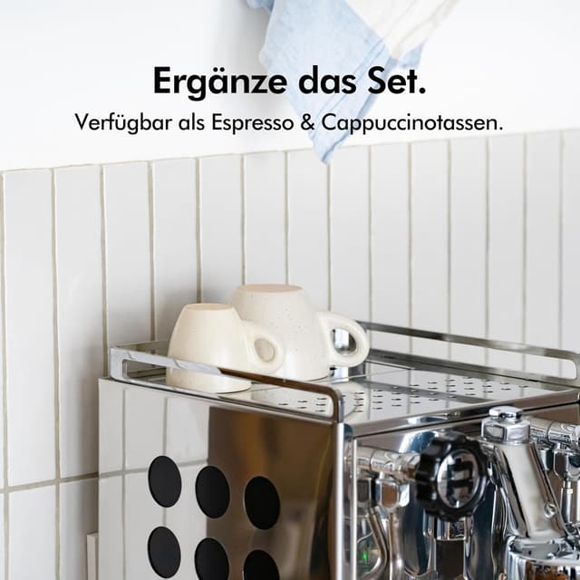 Thumbnail 5 de KIVY Espresso Tassen Set 4x75ml Beige