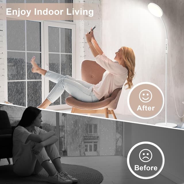 Thumbnail 5 de Mojimdo 20000 Lux Tageslichtlampe dimmbar