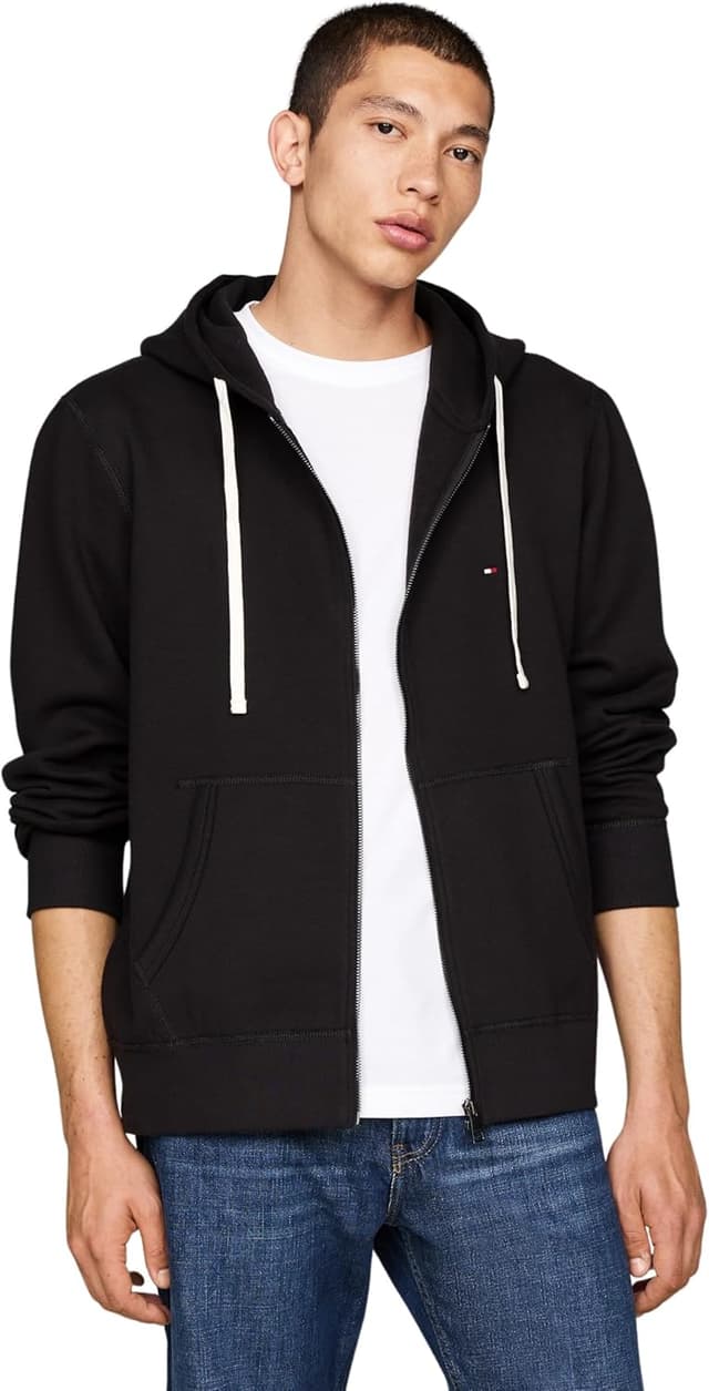 Detalle 2 de Tommy Hilfiger Essential Zip Through Fleece Hoodie