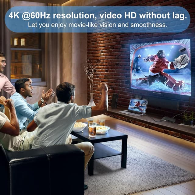 Thumbnail 4 de AIFHDAUF Scart auf HDMI Konverter 1080p