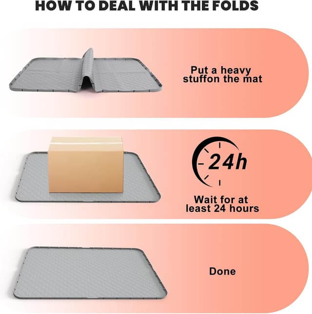 Thumbnail 5 de Silikon Katzenklo Matte XXL 88 × 56 cm Katzenstreu-Matte 🐱