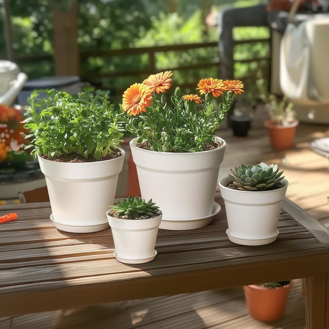 Detalle 1 de T4U Plant Pots indoor set 6