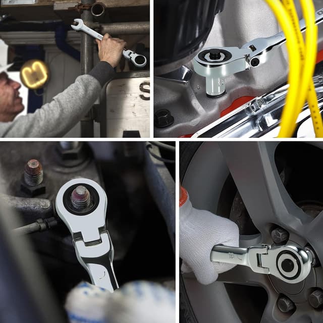 Thumbnail 6 de Sorako llaves carraca 8–19 mm 12 piezas