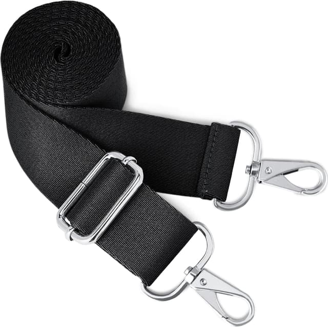 Detalle de BOACAY tracolla di ricambio universale regolabile per borsa, cinghia intercambiabile con gancio rotante 360°