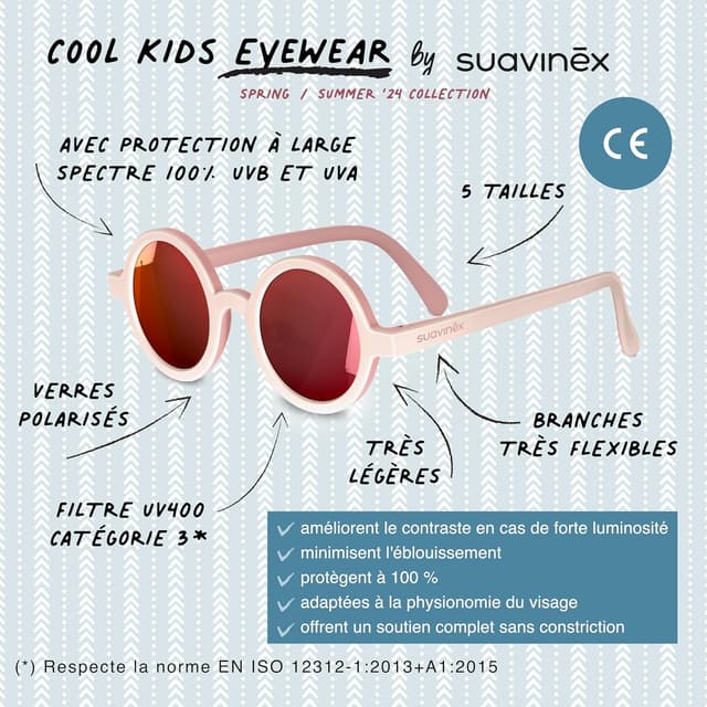 Thumbnail 5 de Suavinex Lunettes bébé 0–12 mois Rose