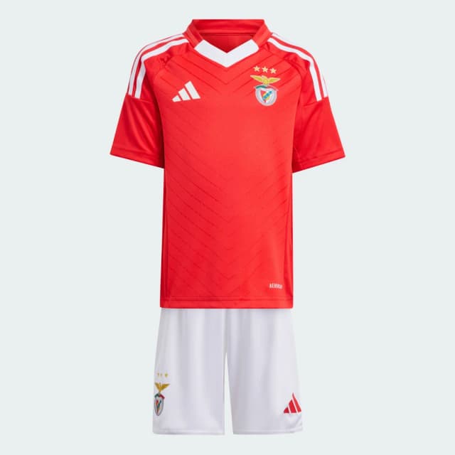 Detalle 2 de Adidas Benfica 24/25 Home Mini Kit Kids Rojo