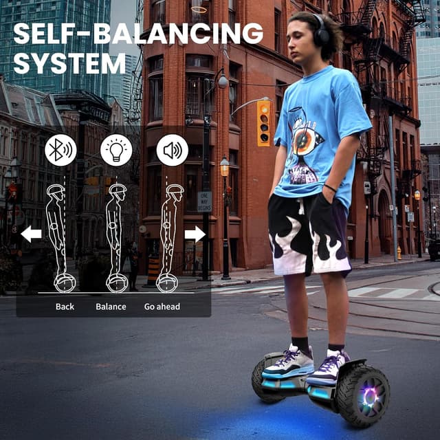 Thumbnail 6 de SISIGAD Hoverboard 8.5 Pulgadas Todo Terreno