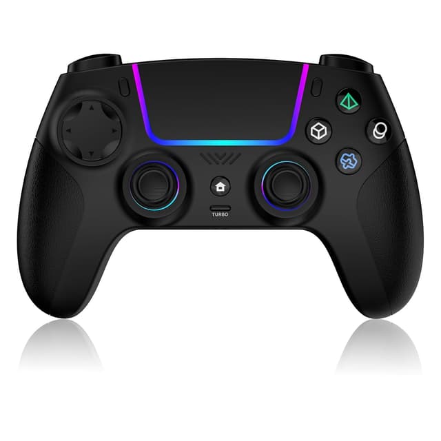Detalle de VidPPluing Wireless Controller with Hall Effect Triggers, RGB Lighting & Turbo (PS5/PC/Steam Deck/Phone)