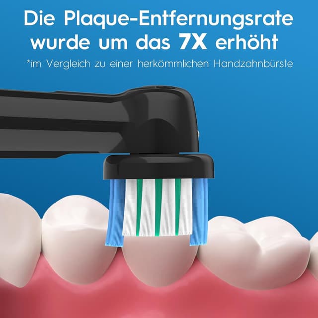 Detalle 1 de HSYTEK Aufsteckbürsten 12er Pack für Oral‑B