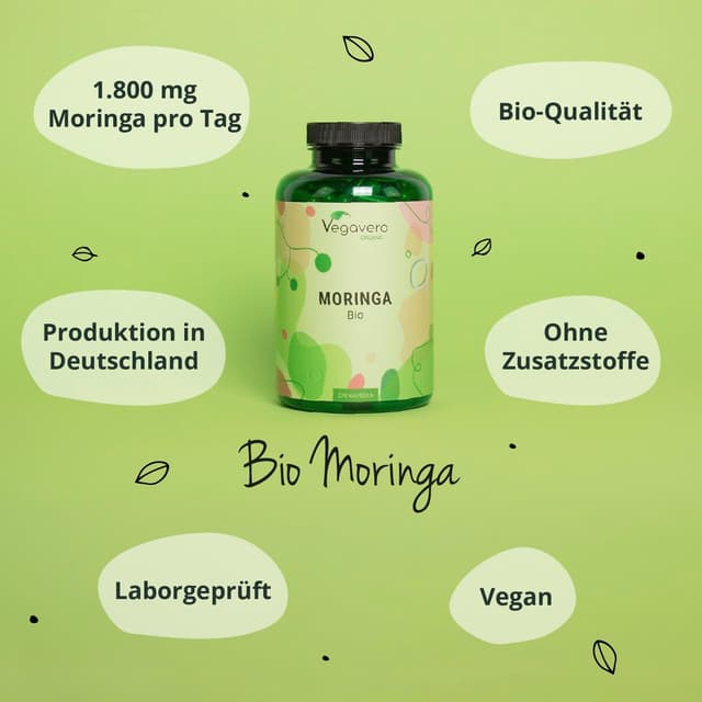 Thumbnail 3 de Vegavero Moringa Oleifera Kapseln 270 Stk.