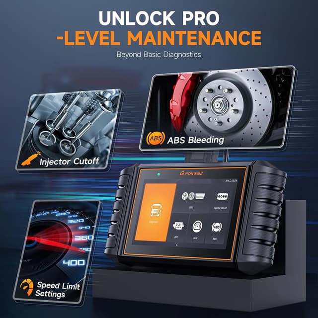 Detalle de FOXWELL HD500 heavy duty truck scanner 🚚