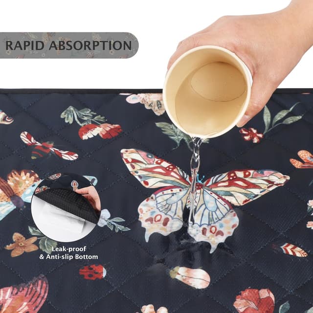 Thumbnail 6 de IEUUMLER EU014 Tappetini assorbenti riutilizzabili 2 pezzi