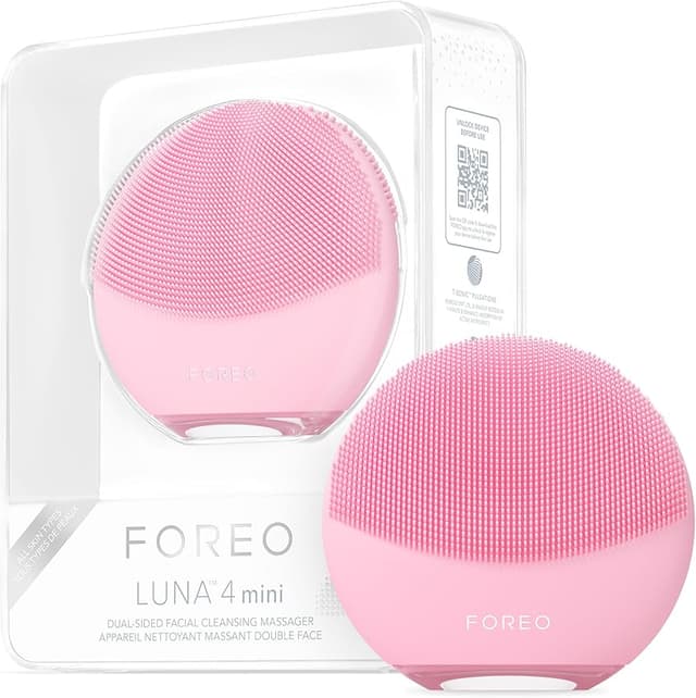 Imagen de FOREO LUNA 4 mini cepillo facial Pearl Pink en OfertitasTOP