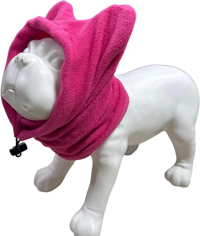 Detalle 2 de BT Bear Dog Winter Hat (Pink, L) with Calming Ears Cover