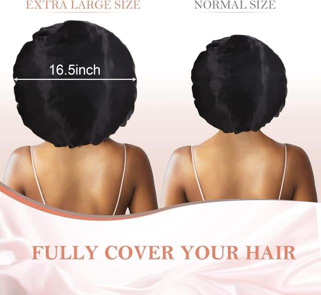 Thumbnail 1 de Extra Satin Bonnet 3-pack for Sleeping 🧖