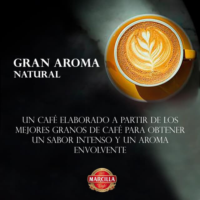 Thumbnail 2 de Marcilla Gran Aroma Café en Grano 500g ☕