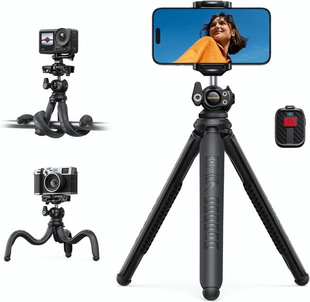 Detalle de Lamicall Mobile Phone Tripod 360° mini stand