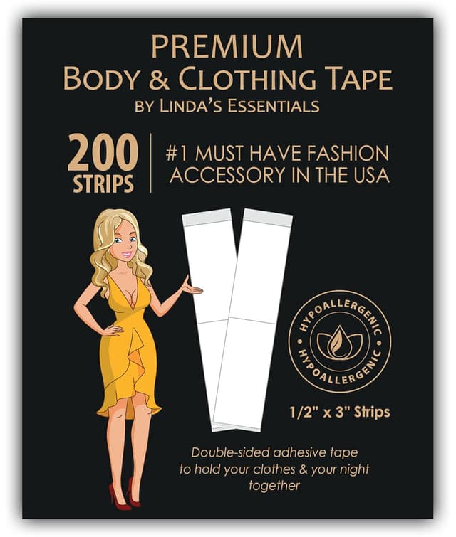 Imagen de Linda's Essentials Double Sided Body Tape 200 Pack en OfertitasTOP