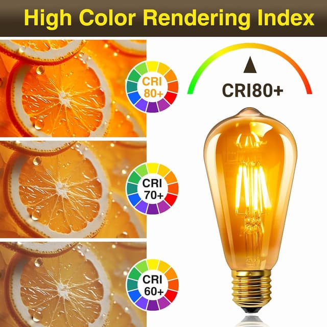 Thumbnail 6 de E27 ST64 LED Edison 4W Vintage Glühbirne