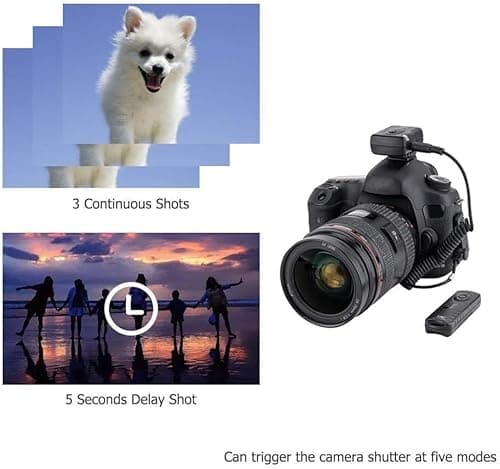 Detalle de JJC DC-ZS99 wireless shutter control 30 m