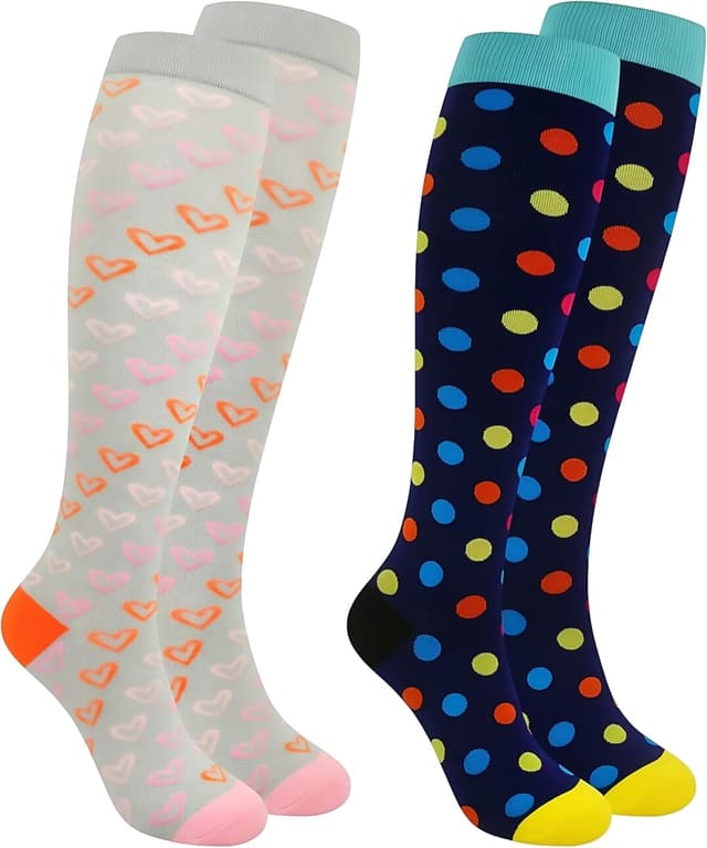 Thumbnail 6 de Losvcbcx calcetines de compresión 15‑20 mmHg para mujer