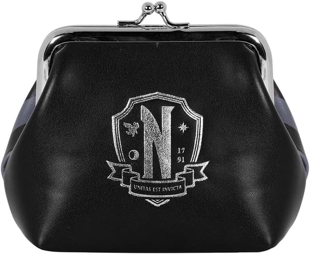 Thumbnail 1 de Wednesday Original-Retro Maxi Coin Purse 13×11 cm