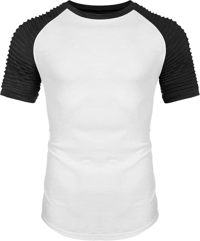 Detalle de COOFANDY Polo homme manches courtes en polyester extensible (style t-shirt de sport)