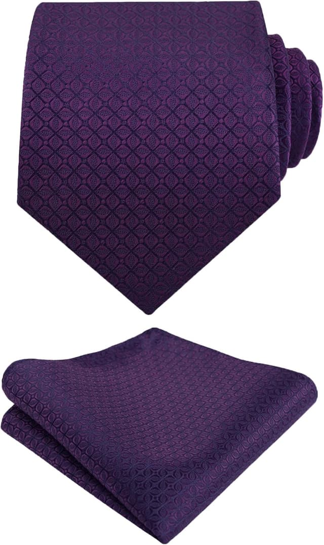 Thumbnail 6 de Mens tie set with pocket square 8x150cm
