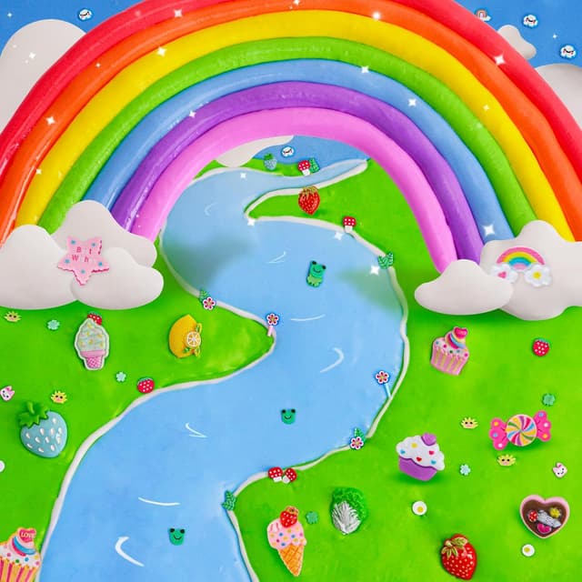 Detalle de 18 Pack Butter Cloud Slime Kit for Kids (18 Colors + Add-Ins) — Slime Party Favors for Ages 8–12