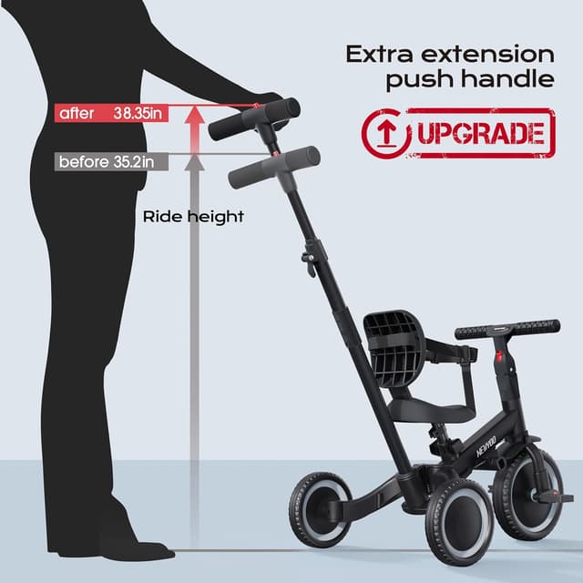 Thumbnail 4 de newyoo Tricycle draisienne 5 en 1